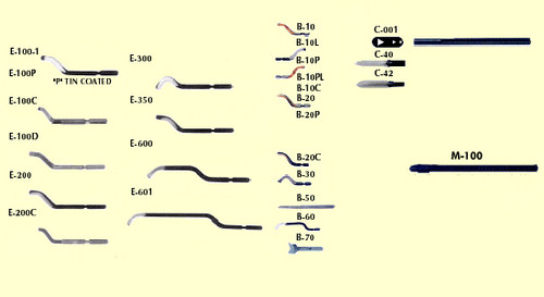 Noga/Vargus Replacement Blades - B-10PL