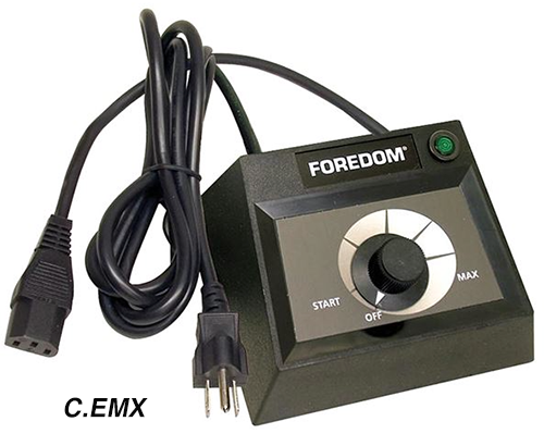 Foredom Table Top Control for TX, TXH, LX, LXH Motors - C.EMX