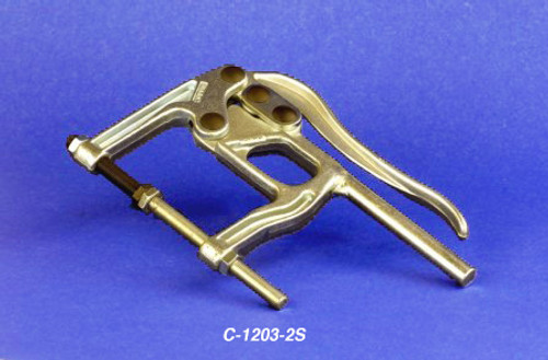 Knu-Vise C-Clamp Dual Spindle 2.25" Throat Depth - C-1203-2S