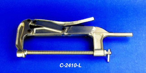 Knu-Vise C-Clamp Long Spindle 3.25" Throat Depth - C-2410-L
