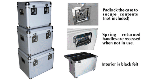 Vestil Aluminum Storage Cases - CAS-240