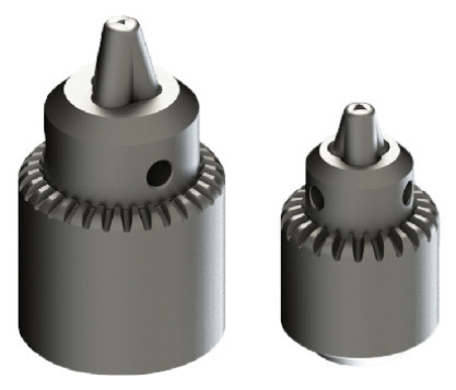 Llambrich CSS INOX Stainless Steel Keyed Drill Chuck, 0.020" - 0.291", 3/8"-24 Mount - CSS-06R