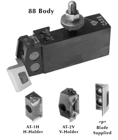 Aloris Adjustable Threading Holder For Right & Left-Hand Threading - CXA-88