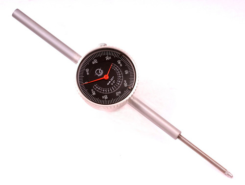 Precise AGD Black Face Dial Indicator 0-2" Range, Graduation: 0.001" - DCI-006