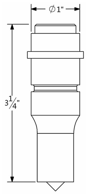 DVP Round Punch 9/32" - DUPCH09