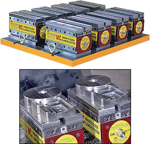 Earth-Chain Magnetic Vises - Machine all 5 Sides - ECB-075CN