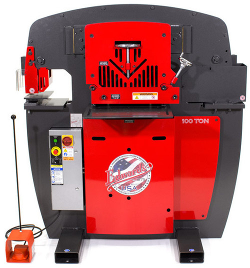 Edwards 100 Ton Ironworker, 3-phase 230V - EDW-100T-3