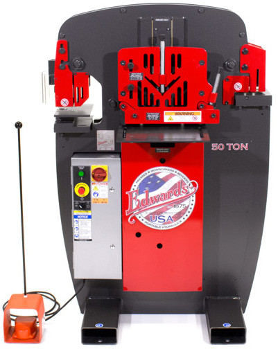 Edwards 50 Ton Iron Worker, 3-phase 208V - EDW-50T-2
