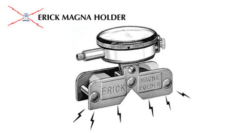 ERICK MAGNA HOLDER, w/ 1" Travel Indicator - EMH-30-1