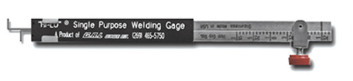 G.A.L. Gage Economy Hi-Lo Welding Gauge Inch - GAL-2