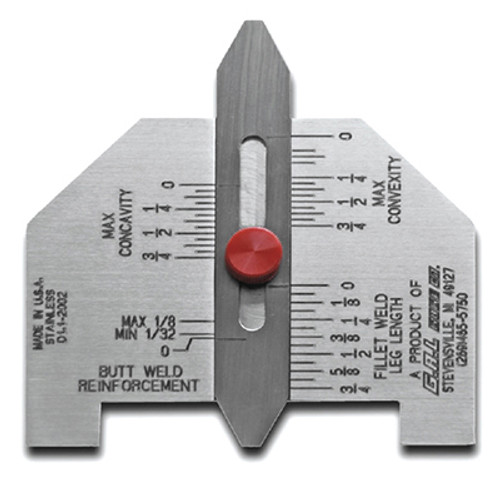 G.A.L. Gage Automatic Weld Size Weld Gauge Metric - GAL-6M