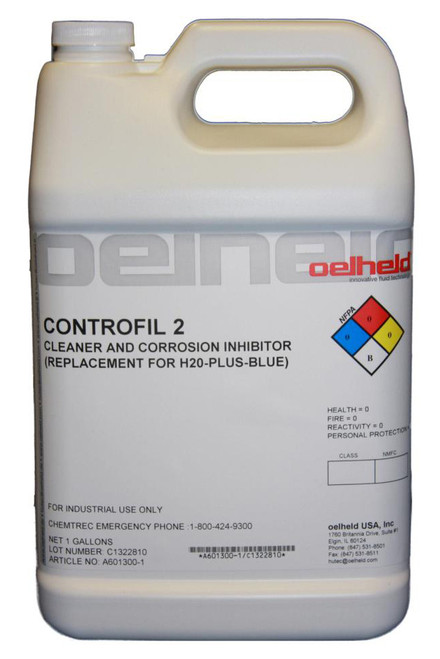 Hirschmann H20 ControFil 2 Wire EDM Corrosion Inhibitor & Cleaner, 5 Gallons - CONTROFIL2-5