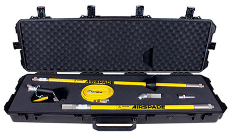 AirSpade 2000 Series Air Gun Utility/Construction Kit with 150 cfm nozzle - HT106