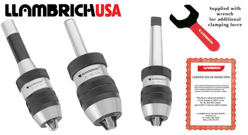 Llambrich USA High Torque High Precision Keyless Drill Chucks - JK-082 Llambrich USA High Torque High Precision Keyless Drill Chucks - JK-082