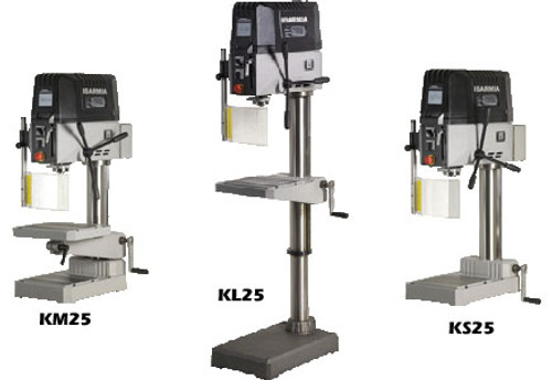 CLAUSING/Ibarmia Series K Belt-drive Round-column Drills - KL25 CLAUSING/Ibarmia Series K Belt-drive Round-column Drills - KL25