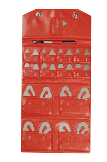 RADIUS GAGE SET .010-.500  - L300CH