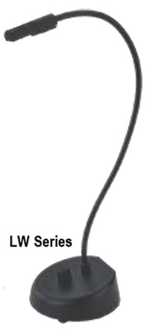 Littlite LW LED Desk Light, 18" Gooseneck - LW-18-LED