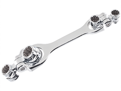 Lumax 8-in-1 Metric Oil Drain Plug Swivel Wrench - LX-1866 Lumax 8-in-1 Metric Oil Drain Plug Swivel Wrench - LX-1866
