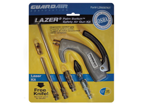 Guardair Palm Switch Safety Air Gun - LZR6007KIT