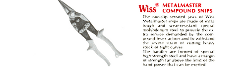 Wiss Metal Compound Snips - M6R-006