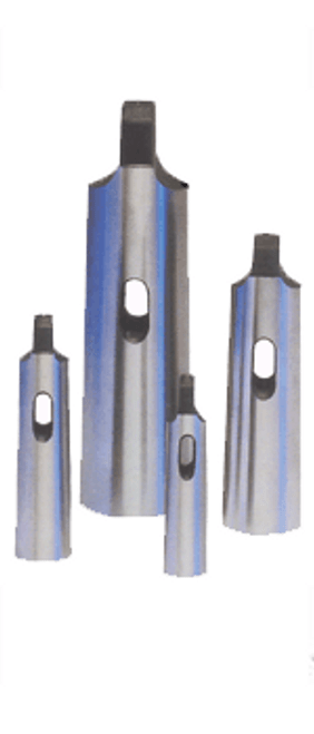 Precise Morse Taper Drill Sleeve, 4MT 5MT, Soft Sleeve Hardened Tang - MTS-010S