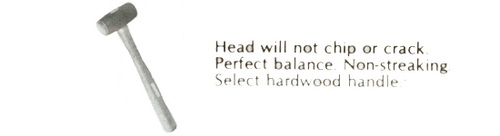 Copper Hammer, 12" Handle - NMC-672