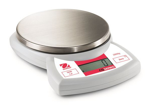 Ohaus Low Profile Digital Scale CS2000 (Maximum Capacity 2,000 g)  - ODS-626
