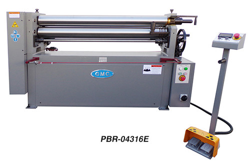 GMC Heavy Duty Power Bending Roll, 4'3" x 3/16", Powered - PBR-04316E