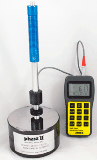 Phase II Portable Hardness Tester for Cast/Rough parts - PHT-1850