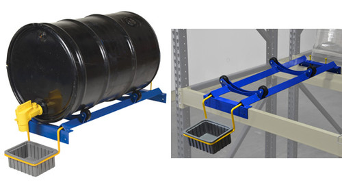Vestil PRDC Pallet Rack Drum Cradle - PRDC-42-R