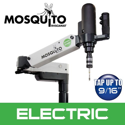Roscamat Mosquito Electric Tapping Arm, Vertical, 300 RPM - R020100F