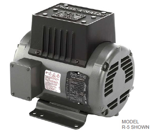 Phase-A-Matic 220V Rotary Phase Converter 1 HP - R-1 Phase-A-Matic 220V Rotary Phase Converter 1 HP - R-1