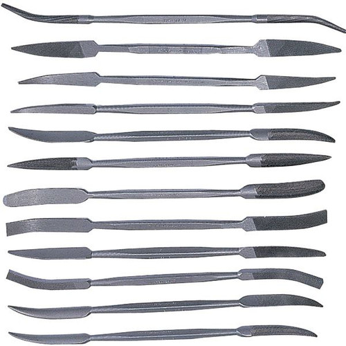 Precise Riffler File Set, Cut 2, Smooth - RFS-682