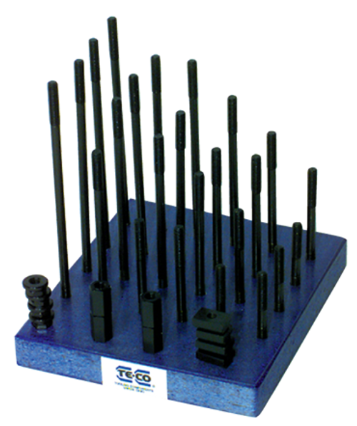 TE-CO T-Nut and Stud Set #20612, 3/4-10 Stud Size, 7/8 T-Slot Size - SG50-20612