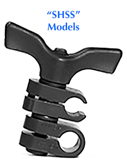 Gem Adjustable Swivel Clamp H.D. 3/8" x 1/2" "Split Style" - SHSS-10