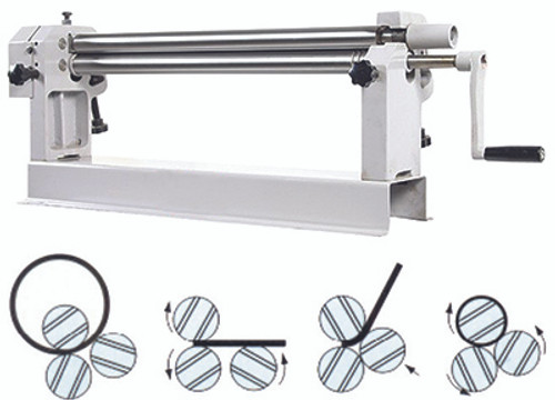 Precise Bench Slip Rolls - SLR-501