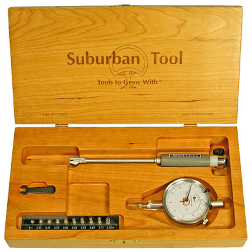 Suburban 0.4-0.7" Range Dial Bore Gage Set - SMI-WC-DBGS1-0010