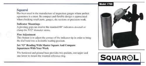 Squarol Cylinder Master Square - SQL-700