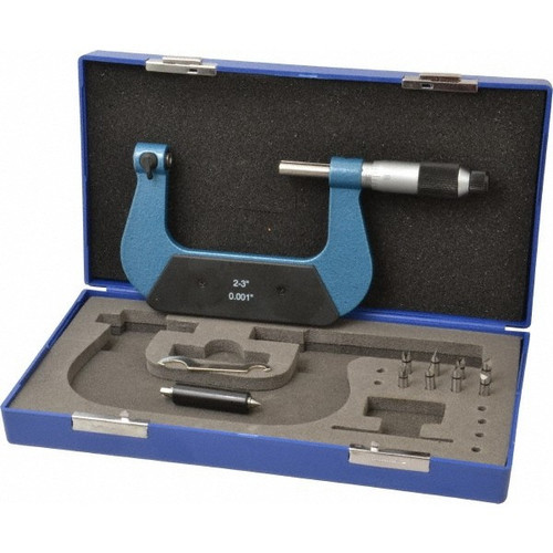 Precise Interchangeable Anvil Thread Micrometer 2-3" - TMI-003