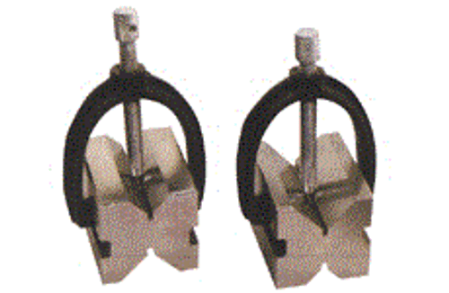 Precise V-Block & Clamp Set 1-1/4" x 1-1/4" x 1-5/8" - VB-005 Precise V-Block & Clamp Set 1-1/4" x 1-1/4" x 1-5/8" - VB-005