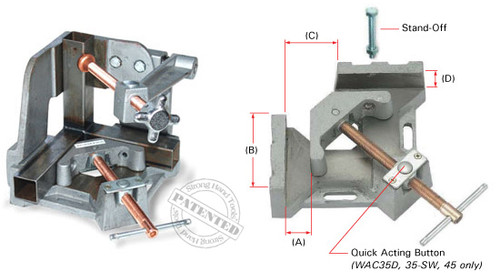 Strong Hand Welders Angle Clamp - WAC35D Strong Hand Welders Angle Clamp - WAC35D