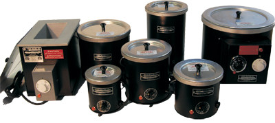 Evans Coatings Stripcoat Melting Tank - Round Dipping Pot, 2 Gallon - WP16A