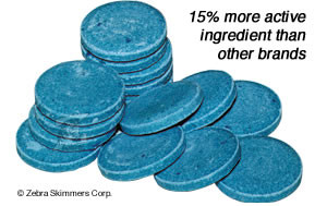 ZebraSkimmer Odor Control Tabs Case - XOCT25-8