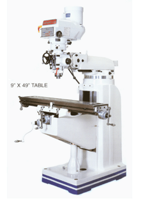 Birmingham Milling Machines with 9" x 49" Table Birmingham Milling Machines with 9" x 49" Table