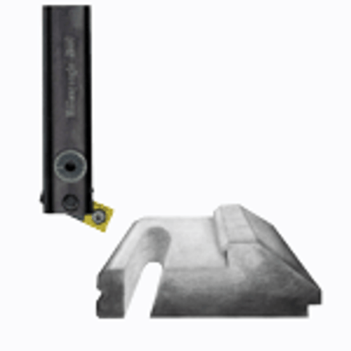 Carbide Insert-Indexable End Mill Cuts Any Angle Carbide Insert-Indexable End Mill Cuts Any Angle