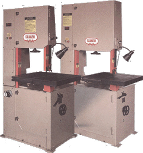 Clausing Kalamazoo 20" & 28" Vertical Bandsaws Clausing Kalamazoo 20" & 28" Vertical Bandsaws