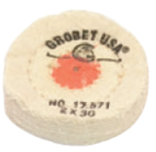 Grobet REGULAR MUSLIN BUFFS with SHELLAC CENTERS