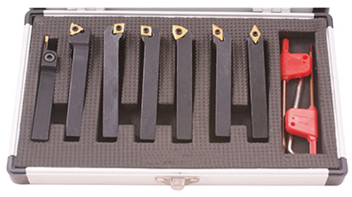 HHiP Pro Series 7 Piece Indexable Turning Tool Sets