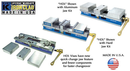 Kurt "HDL" Anglock Modular Vise 4" and 6" Wide Models