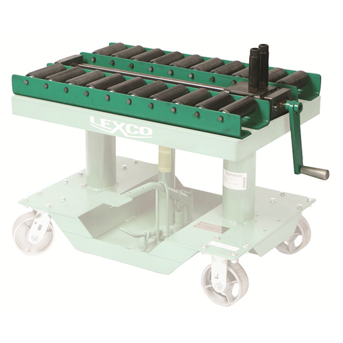 Lexco Manual Push Pull Die Handling Conveyor